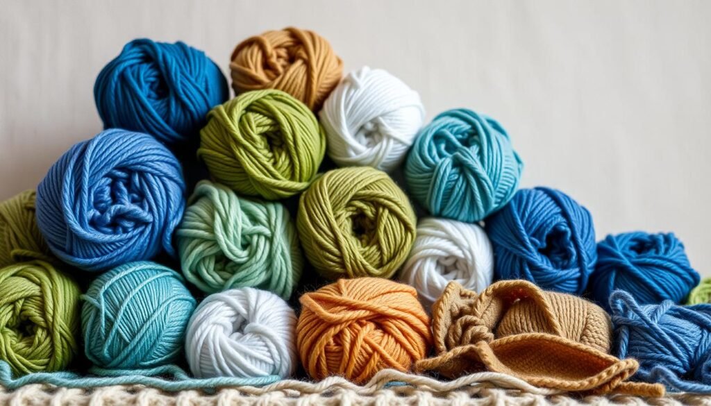 Acrylic yarn for crochet rugs