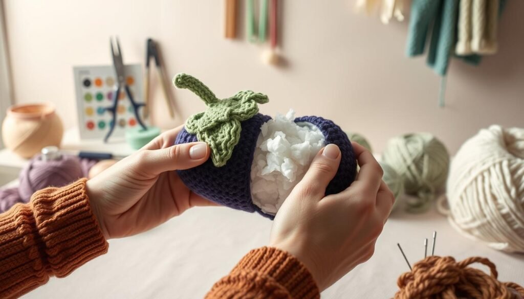 Amigurumi stuffing techniques