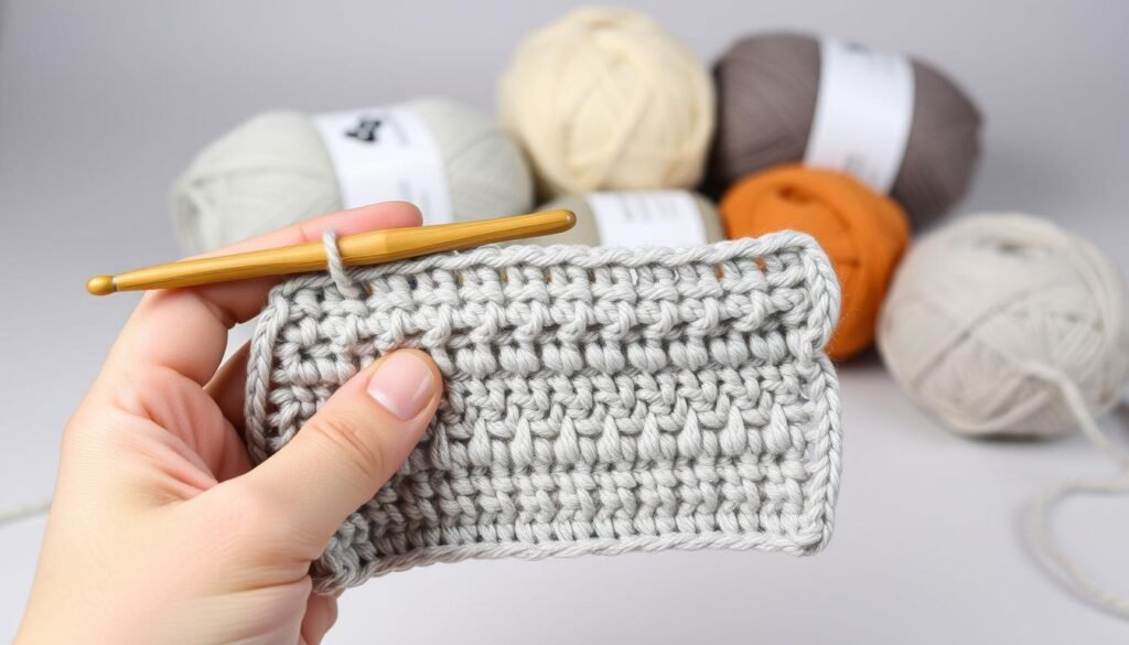 Basic crochet stitches