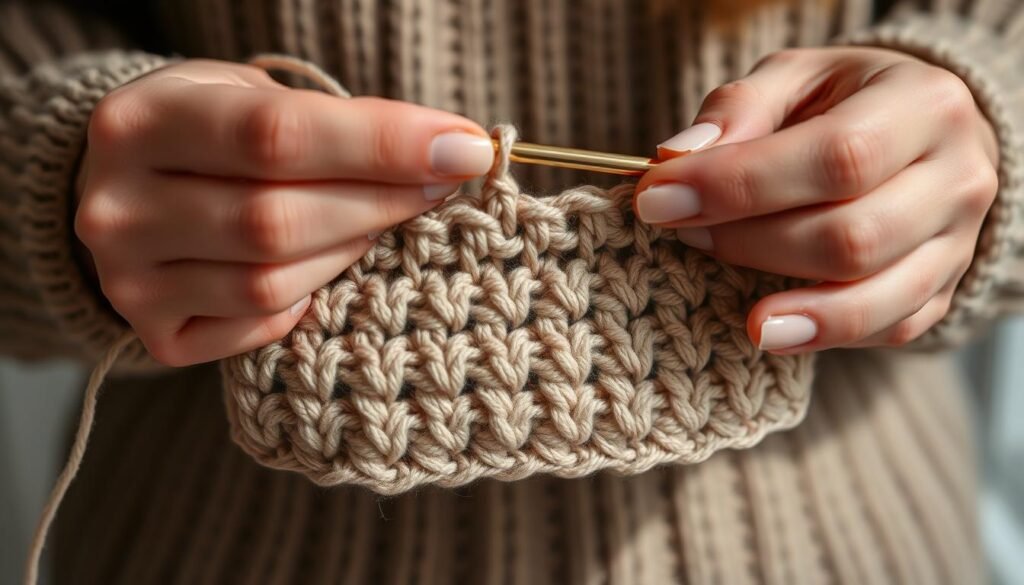 Basic crochet stitches for balaclava