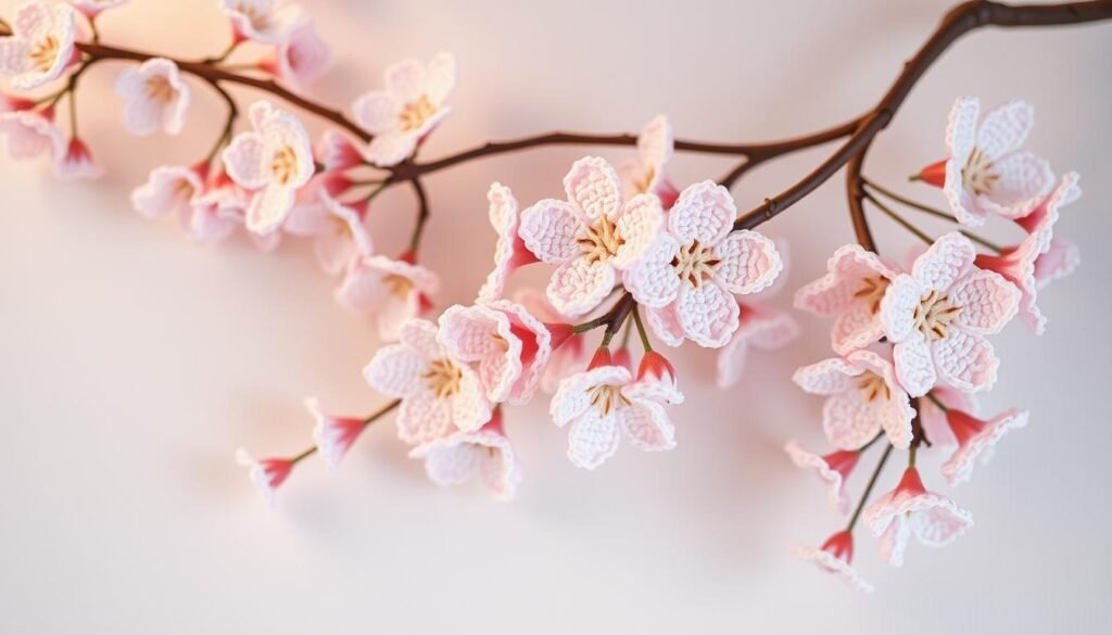 Cherry blossom crochet pattern