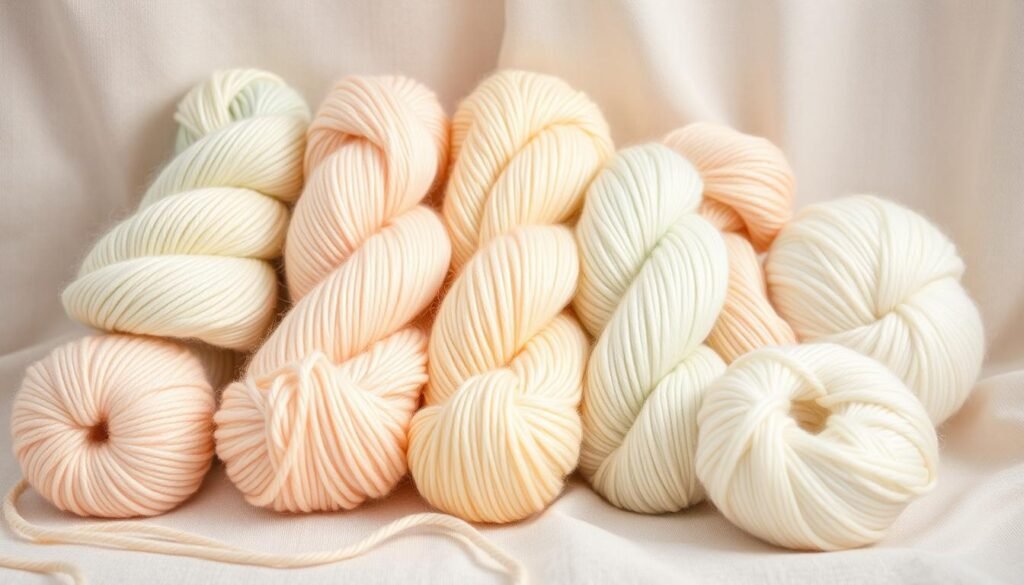 Cotton yarn for crochet summer headbands