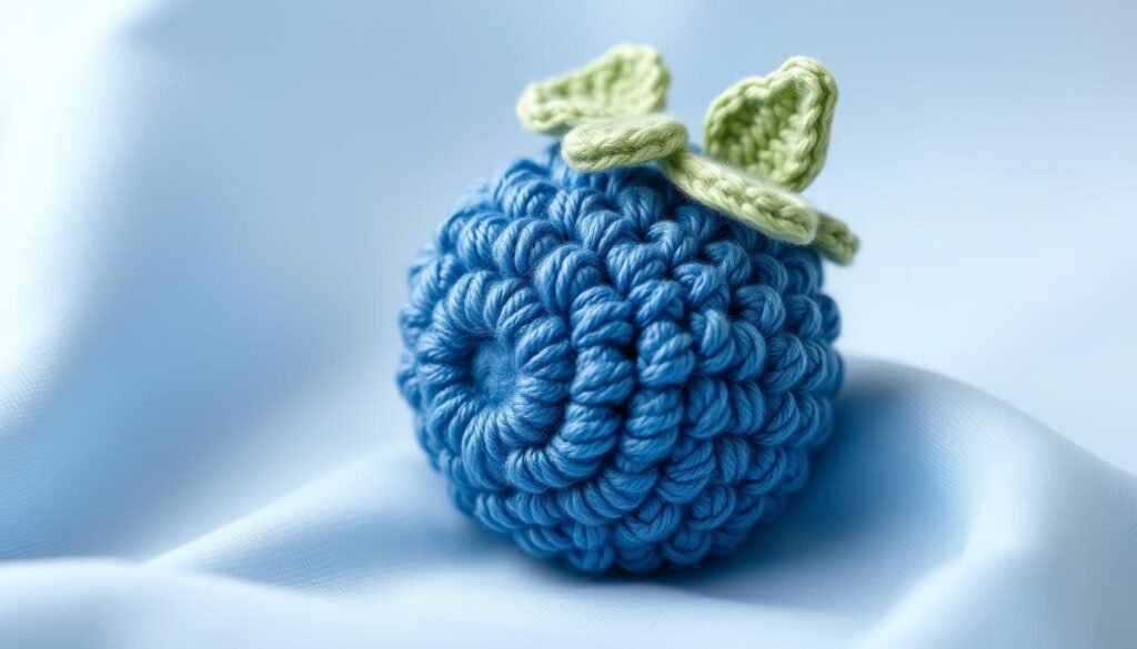 Crochet Blueberry Amigurumi Pattern