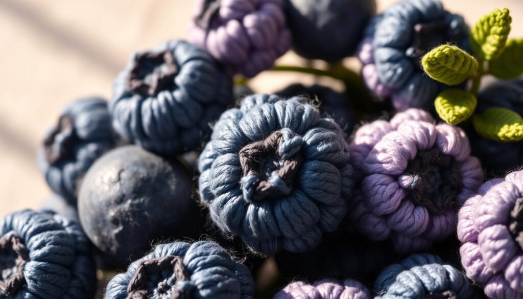 Crochet Blueberry Texture Techniques