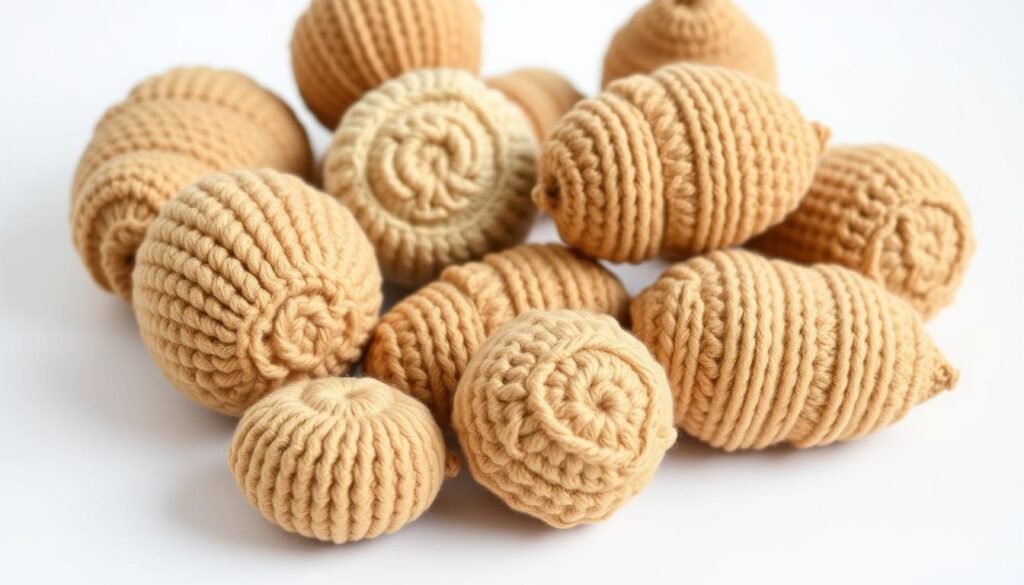 Crochet Potato Size Variations