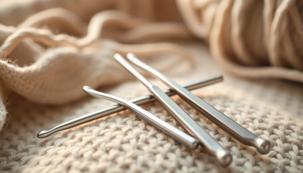 Crochet hooks for scrap yarn