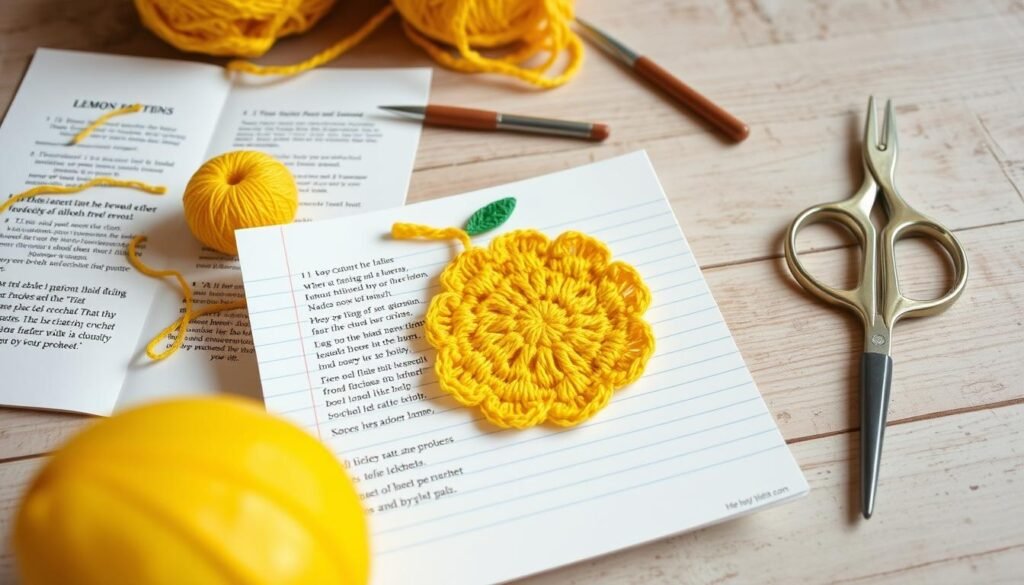 Crochet lemon instructions