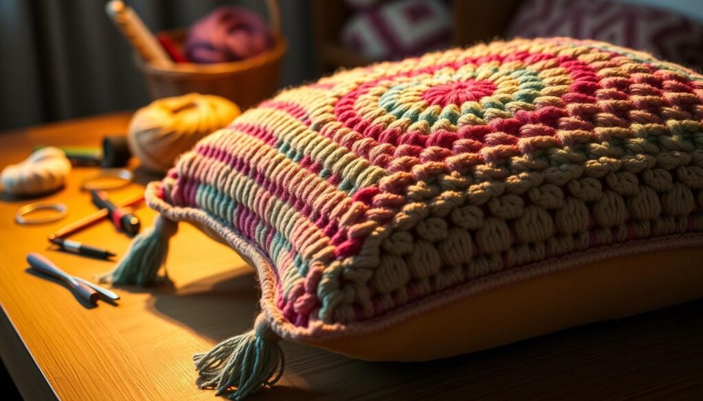 Crochet pillow tips