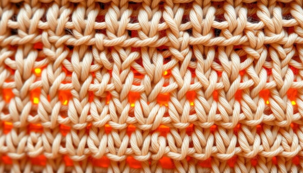 Crochet stitch techniques for Alpine Stitch