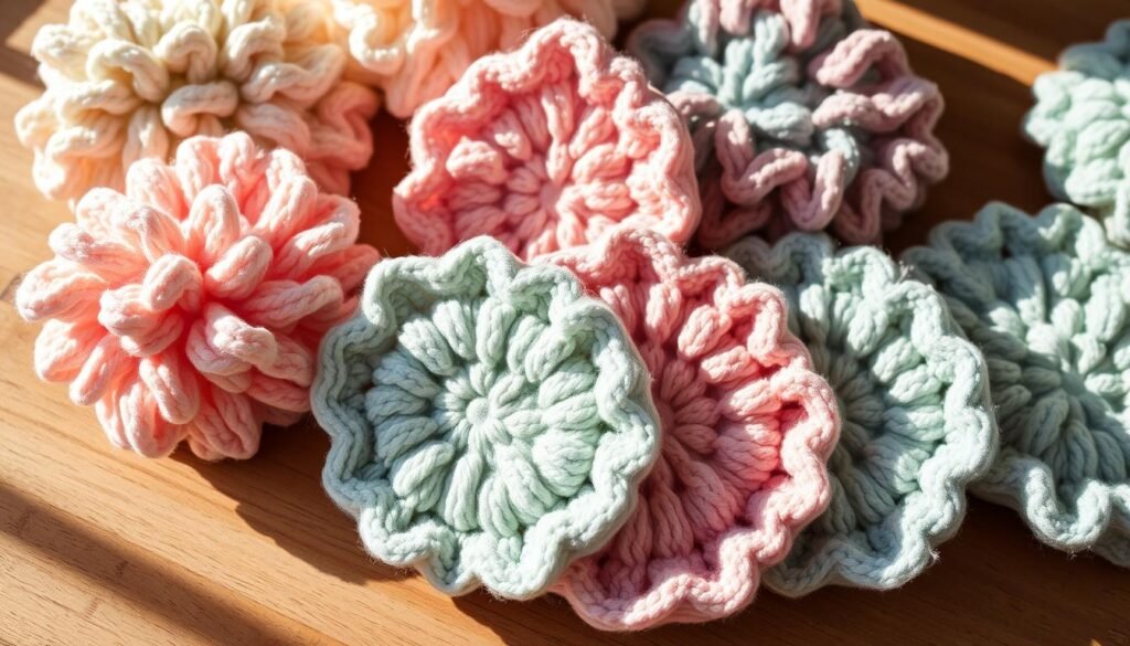 Custom-sized kitchen scrubbies