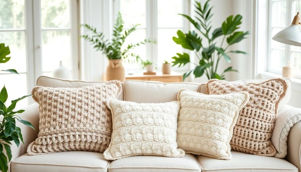 Easy crochet pillows for beginners