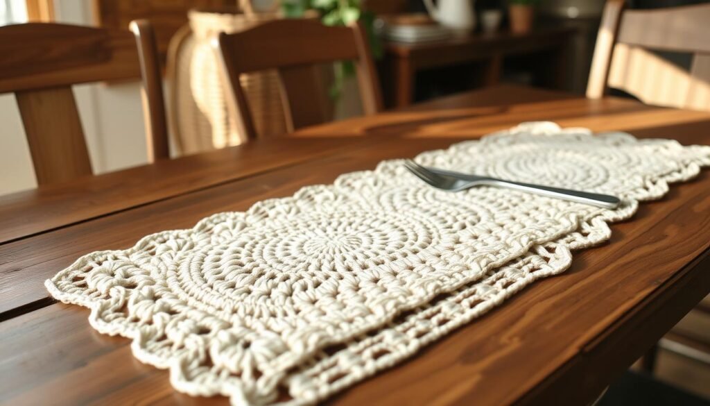 Farmhouse placemat crochet pattern