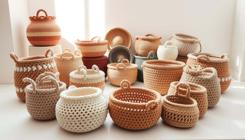 Free crochet basket patterns