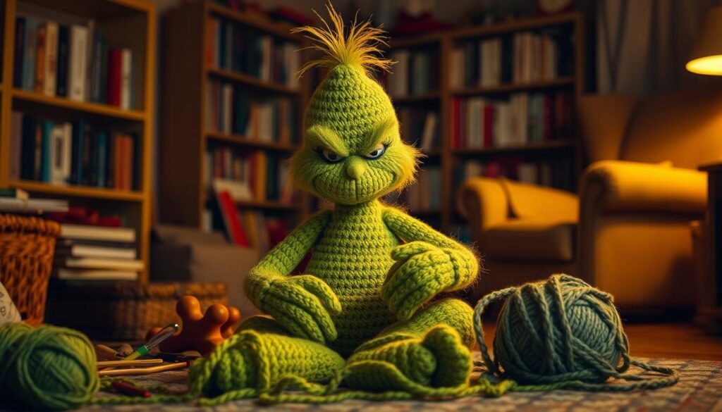 Grinch crochet tips