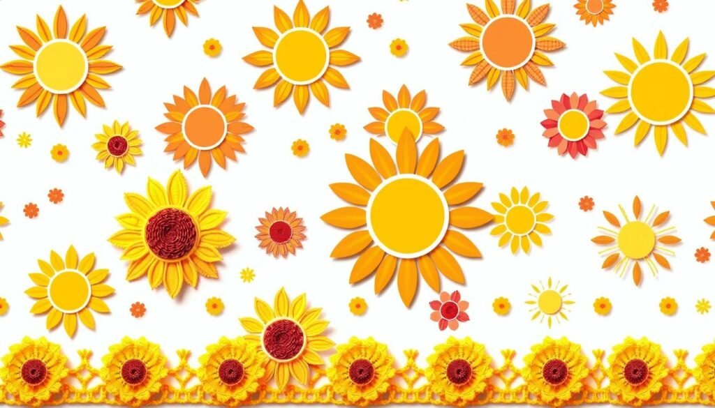 Hello sunshine pattern variations