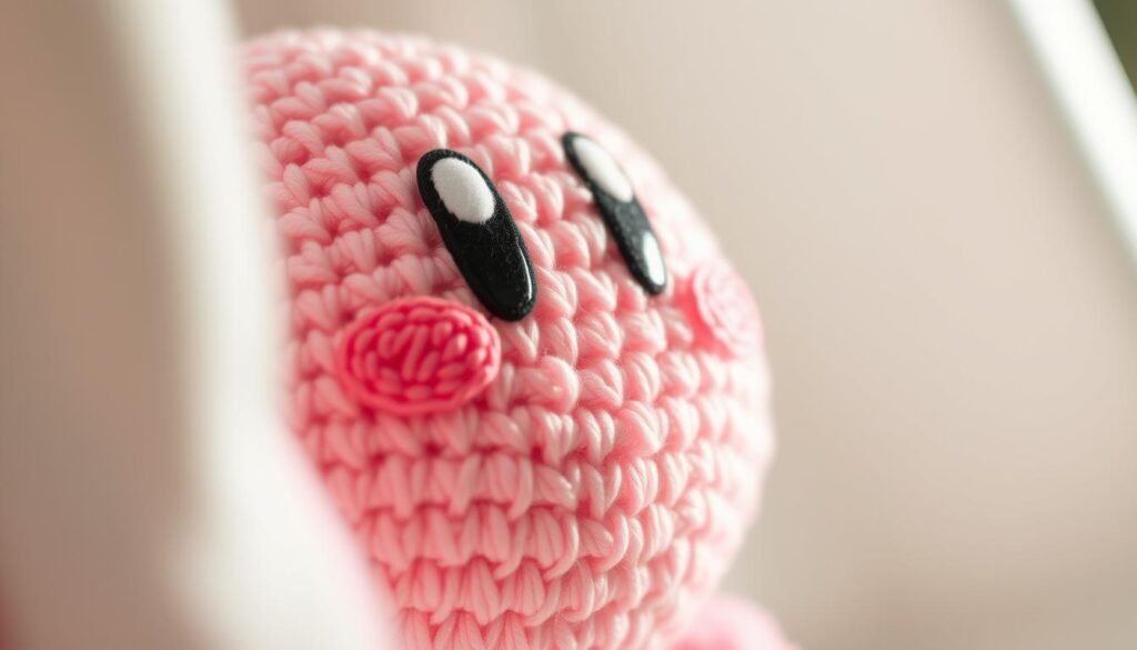 Kirby amigurumi techniques