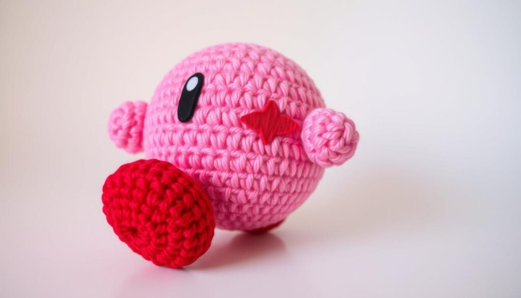 Kirby crochet features