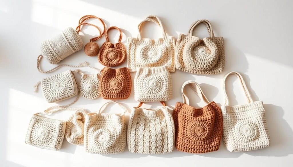 Resizing crochet bag patterns