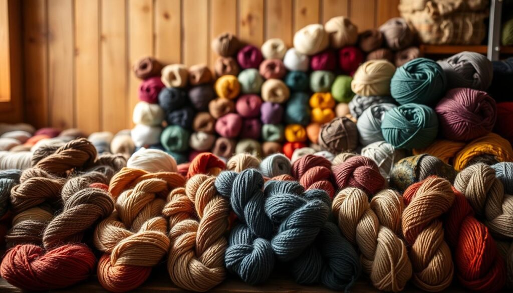 Sock yarn selection