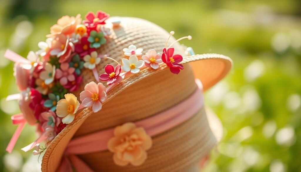 Sunhat embellishments