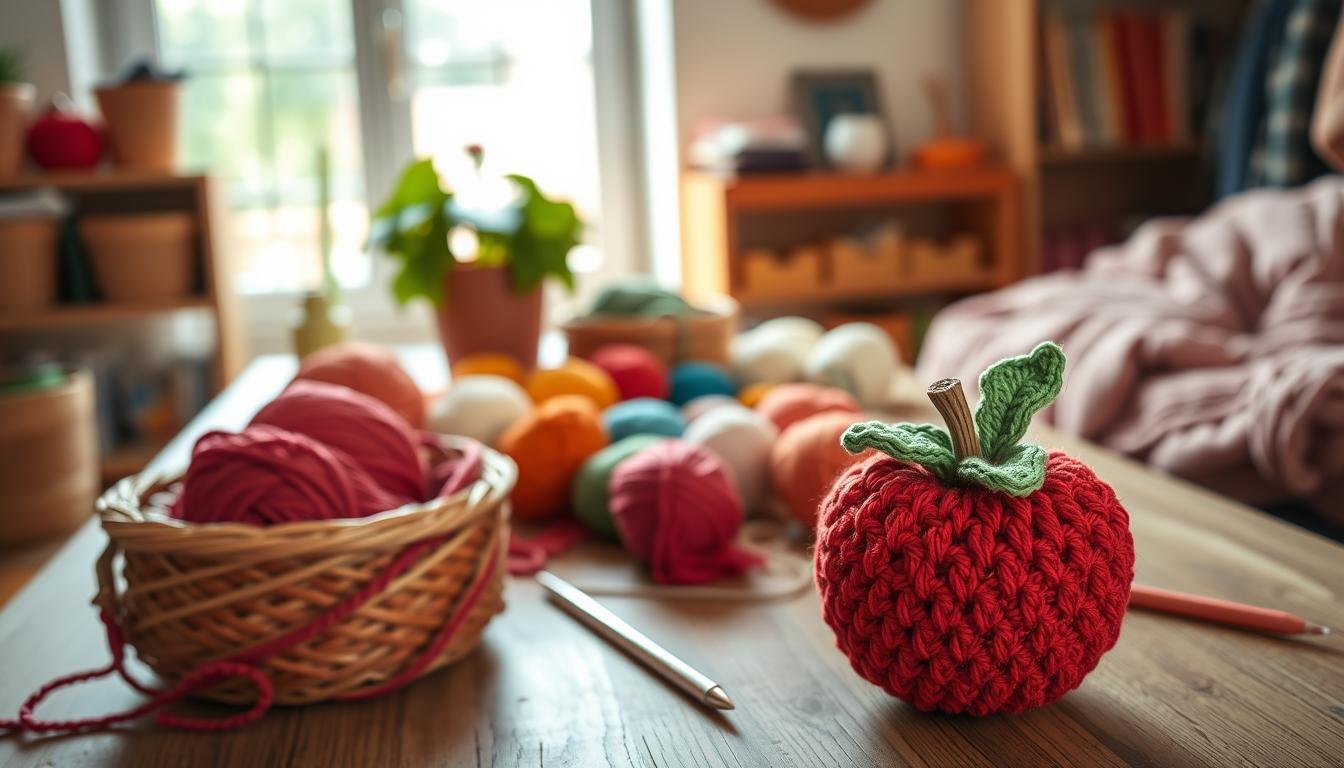 apple crochet pattern