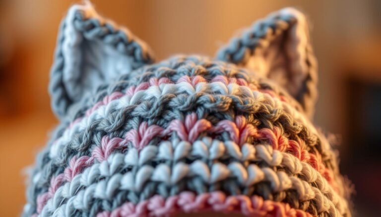 cat hat crochet pattern