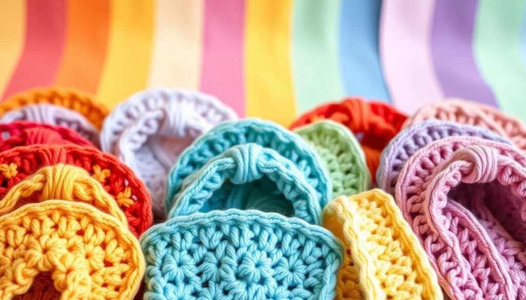 color schemes for crochet summer headbands