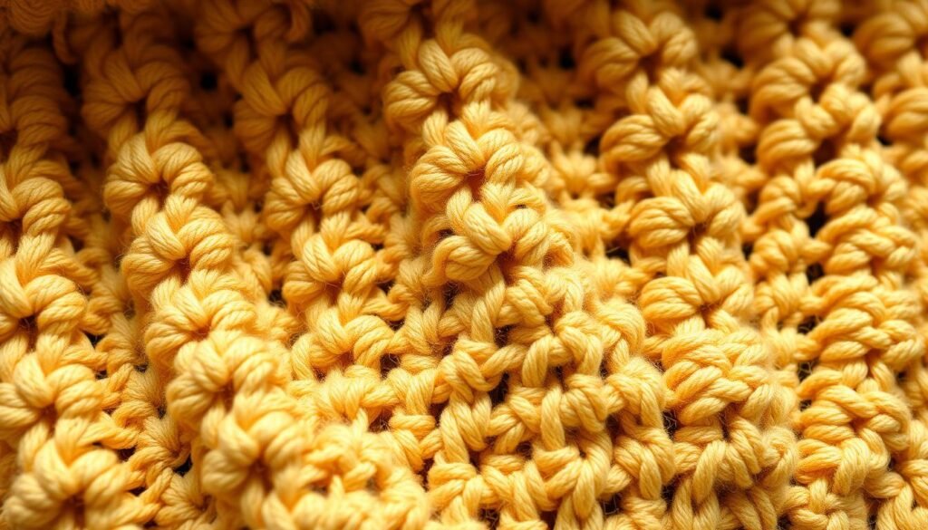 crochet banana peel texture