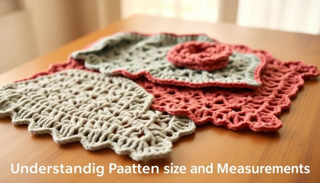 crochet bandana sizes