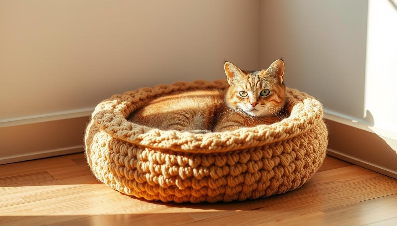 crochet cat bed pattern