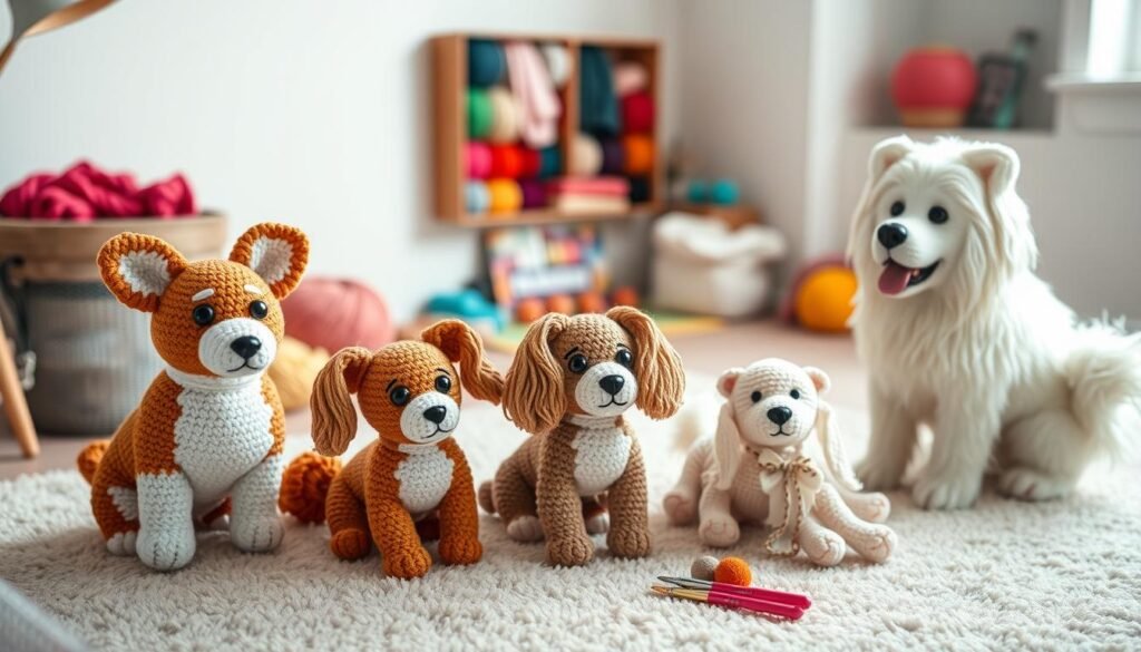 crochet dog breeds variations