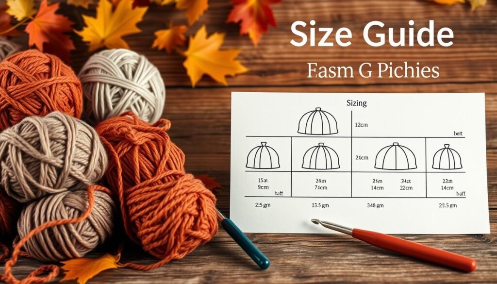 crochet hat sizing guide