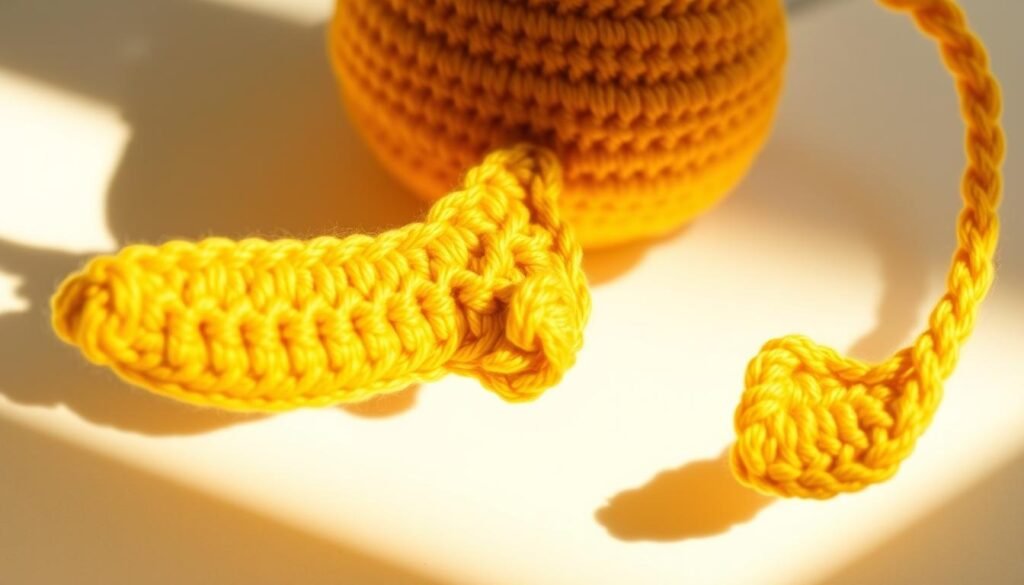 crochet pikachu tail techniques