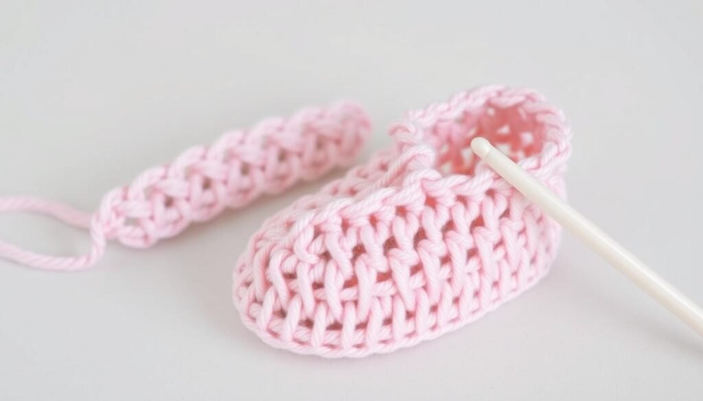 crochet stitches for baby sandals