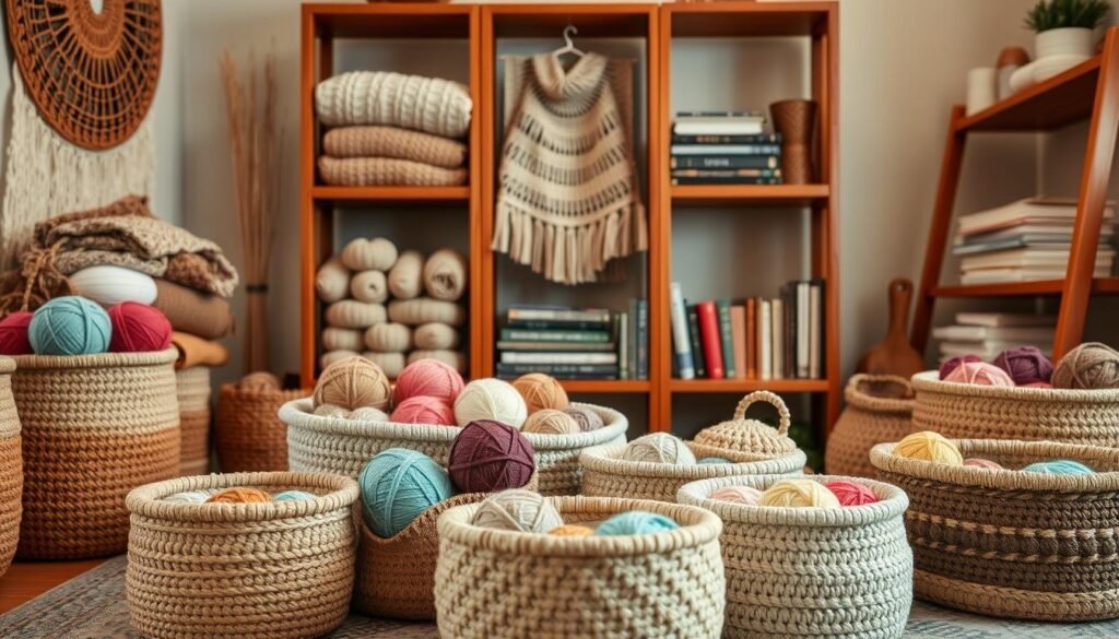 crochet storage solutions