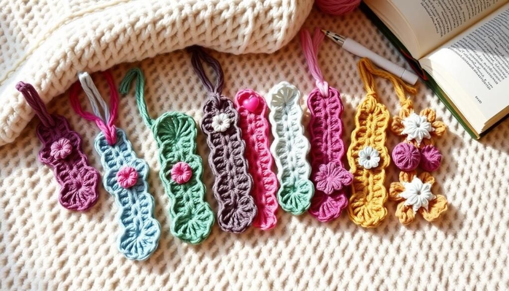 custom crochet bookmarks