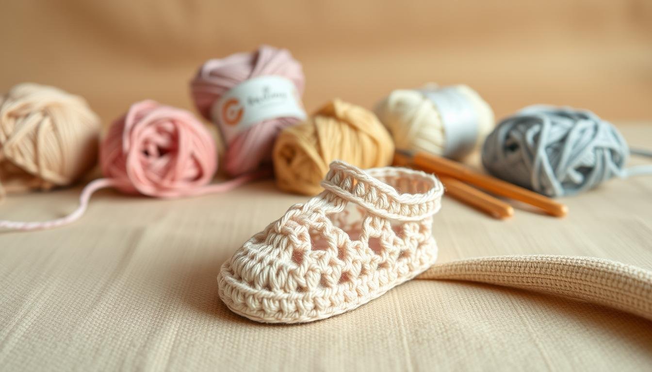 free baby sandal crochet pattern