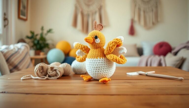 free crochet chicken pattern