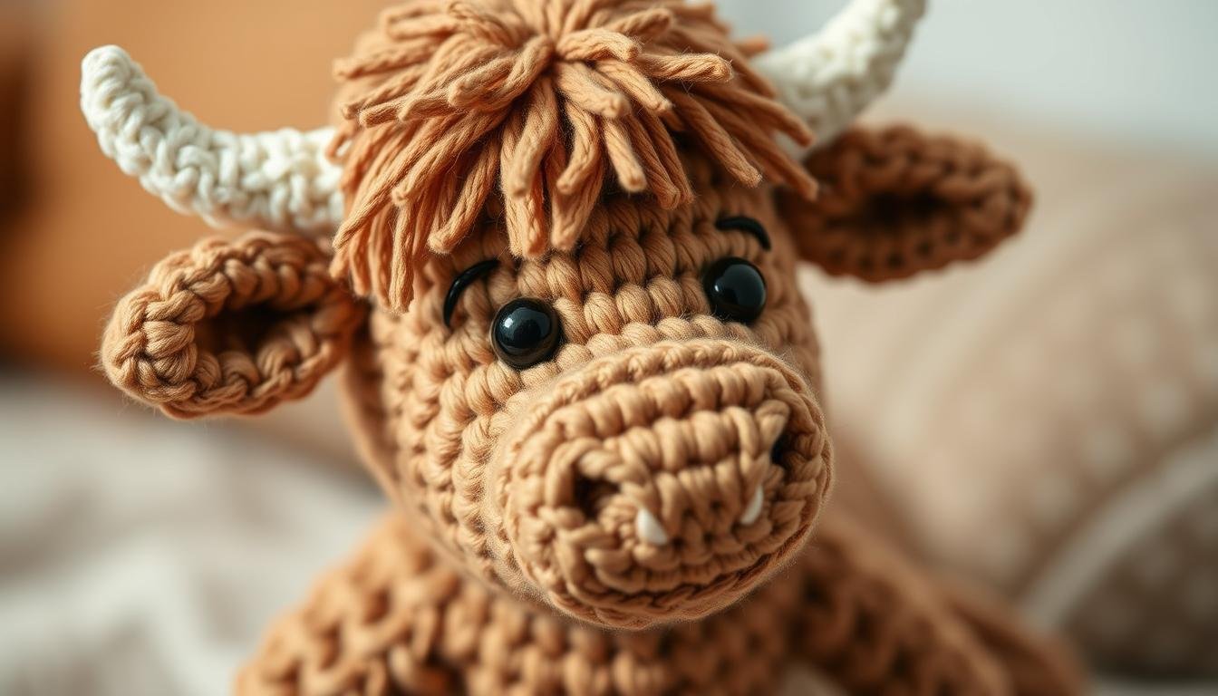 highland cow crochet pattern