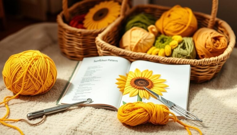 sunflower crochet pattern