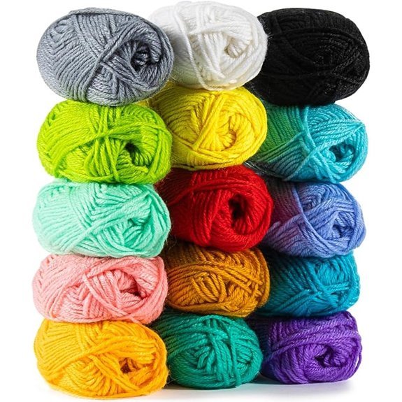 acrylic yarn for crafts