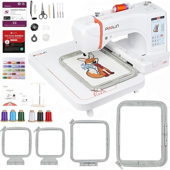 poolin eoc06 embroidery machine