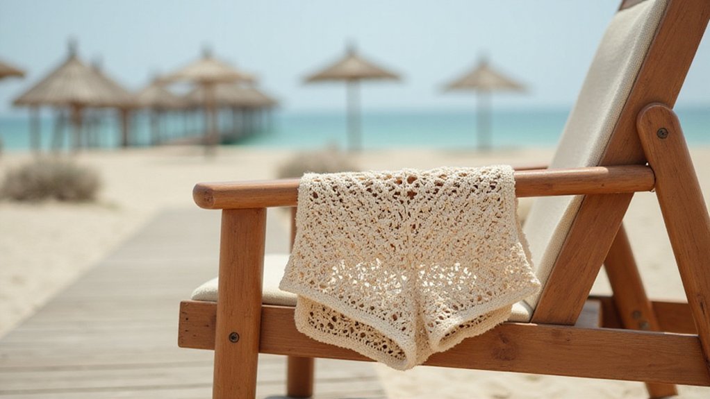 stylish crochet beach shorts