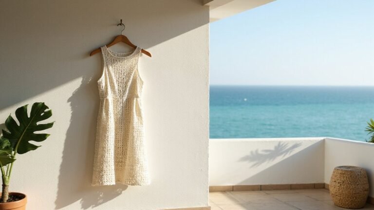 stylish flattering crochet dresses